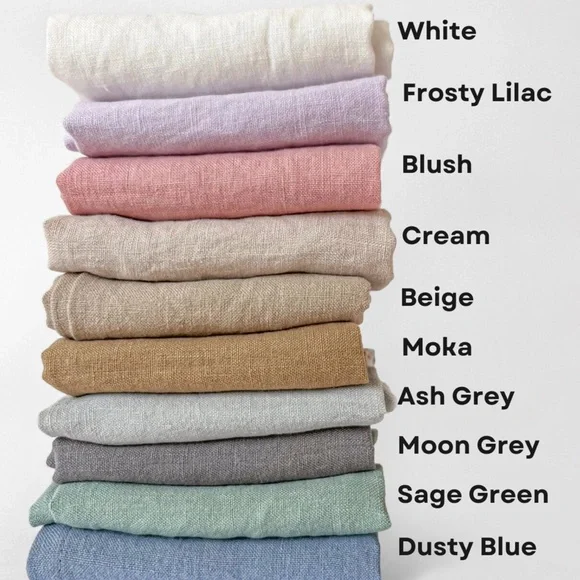 $210 originally 2 sets linen duvet covers + pillow cases